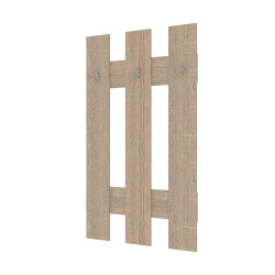 Hanger for clothes H1 65x3,2x115 Sonoma oak